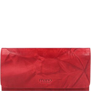 mano Donna Aurona Portemonnee RFID Leer 19 cm