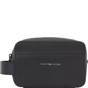 Tommy Hilfiger TH Business Toilettas Leer 21 cm Tommy Hilfiger TH Business Toilettas Leer 21 cm