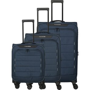 Travelite Skaii 4 wielen Kofferset 3-delig met uitbreidingsplooi