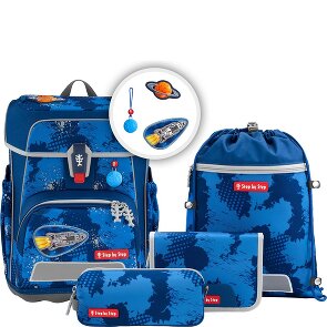 Step by Step Cloud Reflect Schooltas set 5-delig