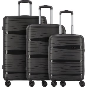 d&n Travel Line 4300 4 wielen Kofferset 3-delig d&n Travel Line 4300 4 wielen Kofferset 3-delig