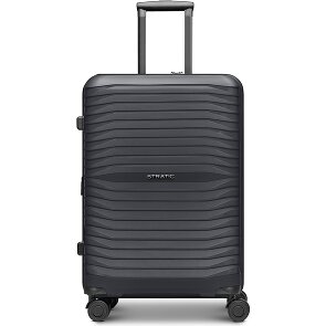 Stratic Shine 4 wielen Trolley 66 cm met uitbreidingsplooi