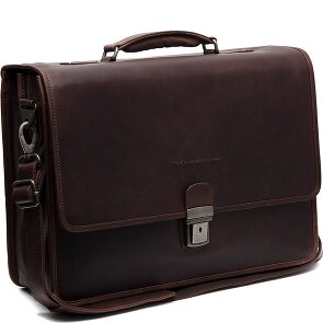 The Chesterfield Brand Glenwood Aktetas Messenger Leer 42 cm Laptop compartiment