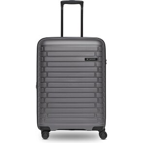 Pactastic Collection 04 THE MEDIUM + 4 wielen Trolley M 66 cm met uitbreidingsplooi
