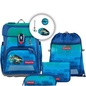 Step by Step Cloud Ocean Schooltas set
