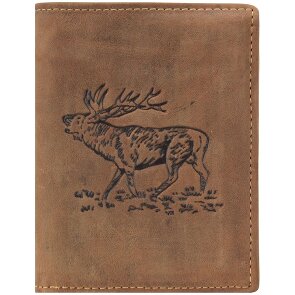 Greenburry Vintage Herten Portemonnee Hertenleer 9,5 cm