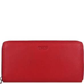 mano Donna Giulia Portemonnee Leer 20 cm