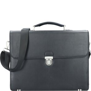 Esquire Oxford aktetas Leer 41 cm Laptopcompartiment