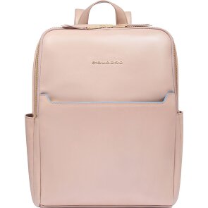 Piquadro Blue Square Dagrugzak RFID-bescherming Leer 37 cm Laptop compartiment