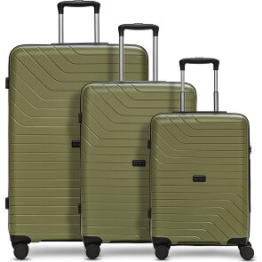 Redolz Essentials 05 3-SET 4 wielen Kofferset 3-delig