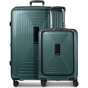 Redolz Essentials 14 4-wiel kofferset 2 stuks laptopvak met rekbare vouw