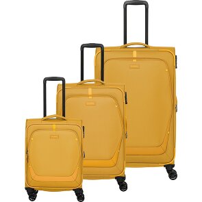 Travelite Umbria 4 wielen Kofferset 3-delig met uitbreidingsplooi