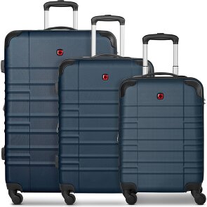 Wenger Amplar Evo 4 wielen Kofferset 3-delig met uitbreidingsplooi
