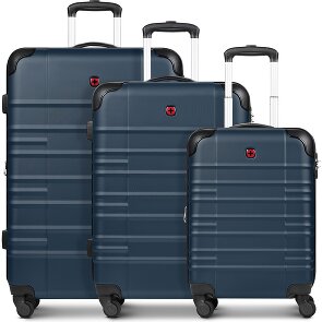 Wenger Amplar Evo 4 wielen Kofferset 3-delig met uitbreidingsplooi