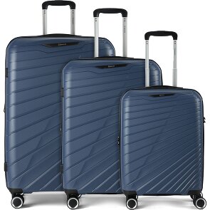 Benzi 5808 4 wielen Kofferset 3-delig met uitbreidingsplooi