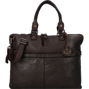 Harbour 2nd Vega Koffer Leer 38 cm Laptop compartiment