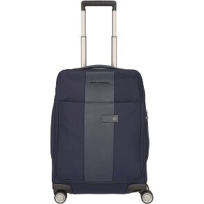 Piquadro Korte 4-wielige cabinewagen 55 cm