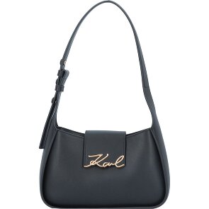Karl Lagerfeld Signature Schoudertas Leer 24 cm Karl Lagerfeld Signature Schoudertas Leer 24 cm