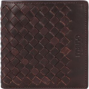 mano Don Luca Portemonnee Leer 10,5 cm