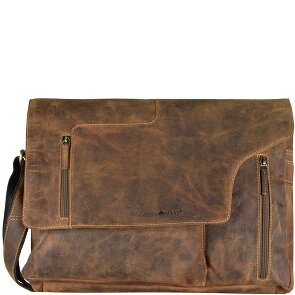 Greenburry Vintage Revolver Tas Schoudertas Leder 40 cm