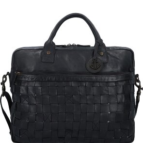 Harbour 2nd Urban Poets Blaise Koffer Leer 40 cm Laptop compartiment