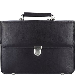 Davidts 460-462 Koffer Leer 41 cm Laptop compartiment Davidts 460-462 Koffer Leer 41 cm Laptop compartiment
