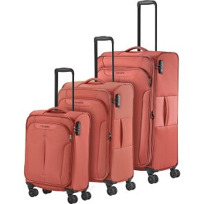 Travelite Croatia 4 wielen Kofferset 3-delig met uitbreidingsplooi