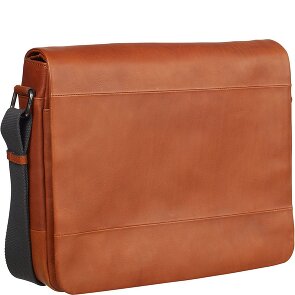Leonhard Heyden Hamburg Messenger Leder 32 cm Laptopcompartiment