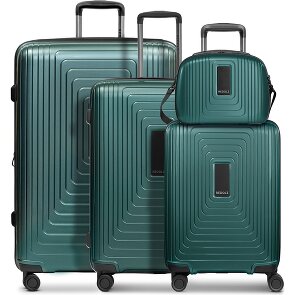 Redolz Essentials 14 4-wiel kofferset + beautycase 4 stuks met stretchvouw