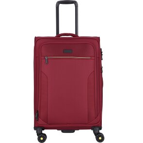 d&n Travel Line 9704 4 wielen Trolley M 68 cm met uitbreidingsplooi