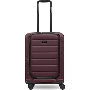 Redolz Essentials 17 4-wiel cabine trolley 55 cm soft-pocket laptop compartiment