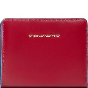 Piquadro Blue Square Portemonnee RFID-bescherming Leer 11 cm