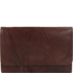 mano Donna Aurona Portemonnee RFID Leer 14,5 cm