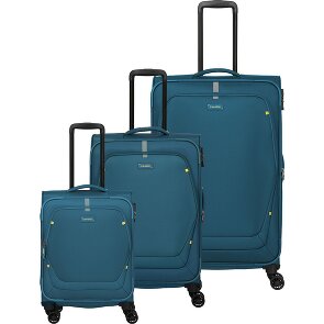 Travelite Umbria 4 wielen Kofferset 3-delig met uitbreidingsplooi