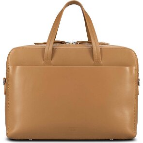 Jost Arva Koffer Leer 36 cm Laptop compartiment