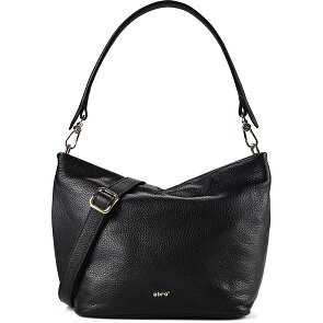 abro Ebony Schoudertas Leder 30 cm