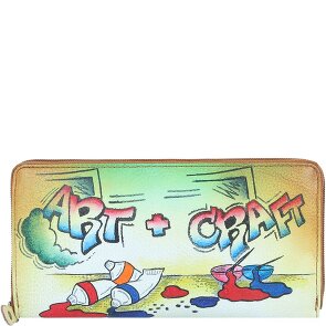 Greenland Nature Art+Craft Portemonnee RFID Leer 20 cm