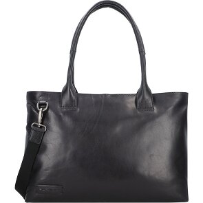 Plevier Rock Amber Schoudertas Leer 43 cm Laptop compartiment