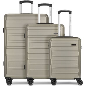 Worldpack New York 2.0 4 wielen Kofferset 3-delig