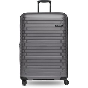 Pactastic Collection 04 THE LARGE + 4 wielen Trolley L 75 cm met uitbreidingsplooi