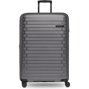 Pactastic Collection 04 THE LARGE + 4 wielen Trolley L 75 cm met uitbreidingsplooi