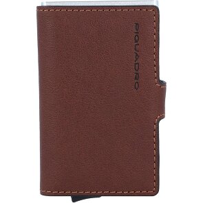 Piquadro Blue Square Kredietkaart etui Leer 10 cm Piquadro Blue Square Kredietkaart etui Leer 10 cm