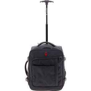 Gladiator 1400 2 wielen Rugzak trolley 40 cm Laptop compartiment met uitbreidingsplooi
