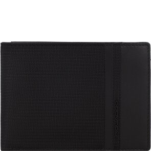 Piquadro Woody Portemonnee RFID-bescherming Leer 13 cm