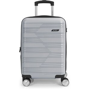 Gabol Uyiko 4 wielen Cabinewagen 54 cm met uitbreidingsplooi