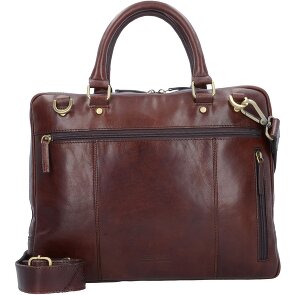 Leonhard Heyden Cambridge aktetas Leer 37 cm Laptopcompartiment