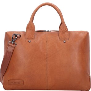 Plevier Rock Basalt Koffer Leer 41 cm Laptop compartiment