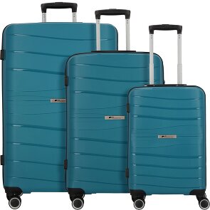 Cocoono Leon 4 wielen Kofferset 3-delig Cocoono Leon 4 wielen Kofferset 3-delig