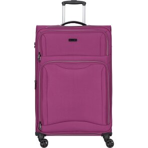 d&n Travel Line 9204 4 wielen Trolley L 76 cm met uitbreidingsplooi