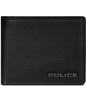 Police Portemonnee RFID leer 12 cm uitklapbaar